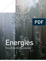 Architectural Design-Energies - New Material Boundaries