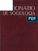 Diccionario de Sociologia, Vol I