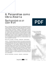 Garcia, M. L. A psicanálise como obra aberta