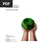 Sustainable Campus - Project Green Light by Mikael Thakur