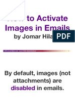 How to Activate Images in Your Email by Jomar Hilario