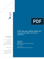 OPC Security WP1