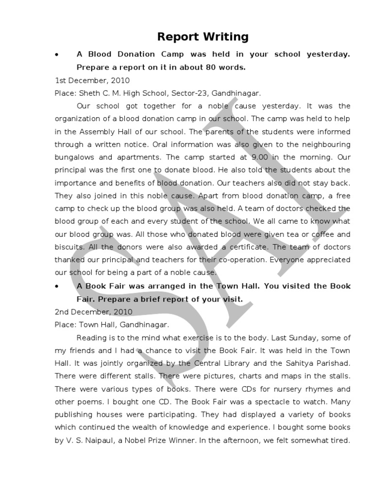 blood donation essay
