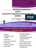 Elemen Merentas Kurikulum Dalam Kurikulum Standard Sekolah Rendah (KSSR)