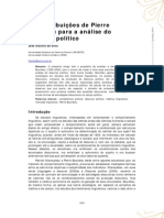 Análise do discurso político segundo Bourdieu