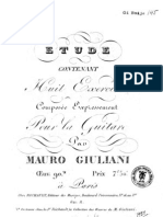 Giuliani Mauro Op 90, Etudes