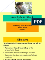 Anaphylactic Shock