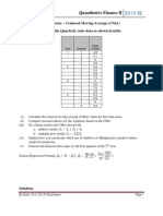 CMA Additive and Multiplicative 