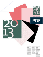 Calendrier Expositions 2013 Paris Musees