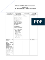 Taller de derechos de los niños y niñas 2 discriminación