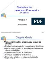 Statistics For Business and Economics: 7 Edition