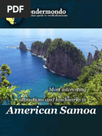Most interesting landmarks and attractions in American Samoa