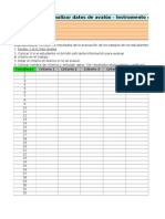 Plantilla para Analizar Datos - (Para Rubricas Con Escalas de 1 A 6, Tres Niveles, Logro 4 o Mas)