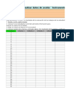 Plantilla Para Analizar Datos - (Para Rubricas Con Escalas de 1 a 8, Cuatro Niveles, Logro 5 o Mas)