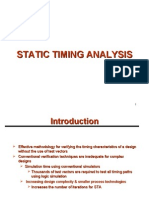 Static timing analysis