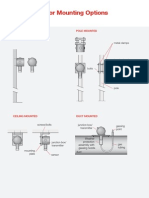 Typical Sensor Mounting Options