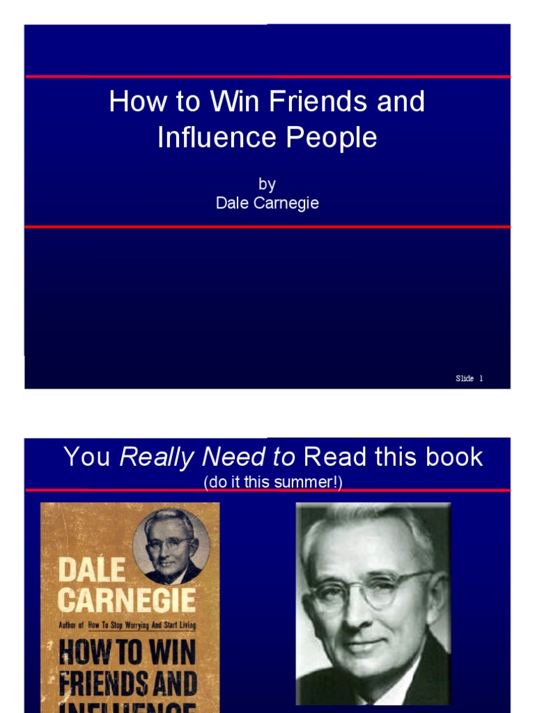 Dale Carnegie How To Win Friends And Influence Deutsch