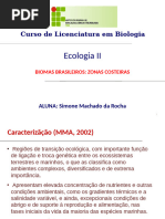 Biomas Brasileiros - Zonas Costeiras