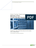 White Paper - Data Center Optimization: Beware of The Power Density Paradox