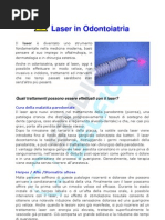 Uso del laser a diodi in odontoiatria