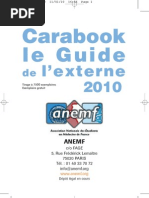 Carabook - Guide de L'externe 2010