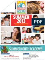 Summer Youth Academy 2013