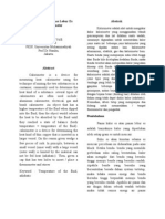 Menentukan Nilai Panas Lebur Es Dengan Kalorimeter