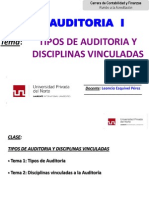 SEM 2 - Tipos de Auditoria y Disciplinas Vinculadas