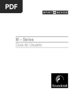 Mseries User Guide Portuguese