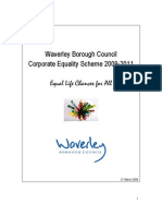 Corporate Equality Scheme 2009-2011
