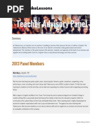 Download TakeLessons Teacher Advisory Panel - About Us  by takelessonscom SN136130363 doc pdf