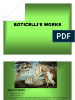 Botticelli's works