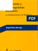 El Docente y Los Programas Escolares PDF