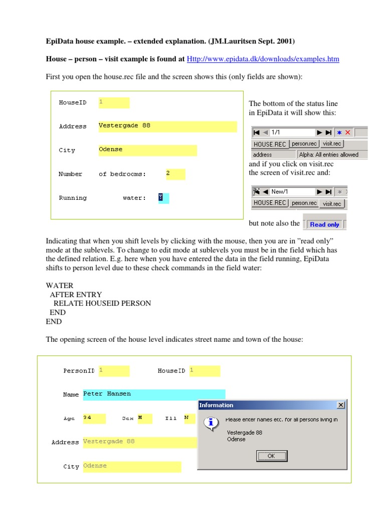 Explanation of House Example | PDF | Software Engineering | Computing