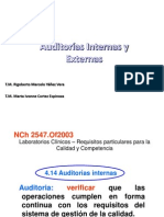 Auditoria Externas e Internas