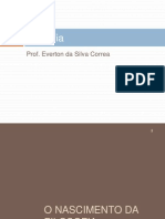 O Nascimento Da Filosofia Filosofia 1 E M Aula 4 2012