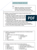 Klasifikasi Pangan Dan Gizi Di Indonesia (Bahan Ibu Friska)