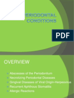 Acute Periodontal Conditions