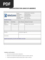 Leave Form Consultants 29072011