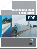 Big R Bridge Interlocking Steel Sheet Piling