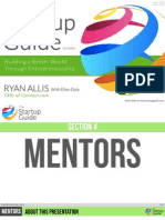 The Startup Guide - Section 4: Mentors