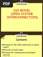 Osi Model (Open System Interconnection)