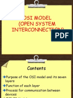 Osi Model (Open System Interconnection)