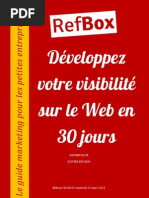 Download Chapitres 01-02 Dveloppez votre visibilit sur le Web en 30 jours by Damien Rav SN136195556 doc pdf