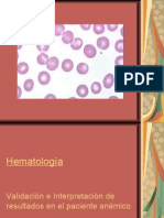 Interpretacion del Sysmex Hematologico