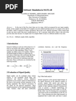 Suband Coding in Matlab