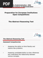 Abstract Reasoning Test 2013