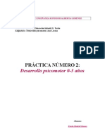 Trabajo Desarrollo Psicomotor Infantil Nios 0-3 Aos