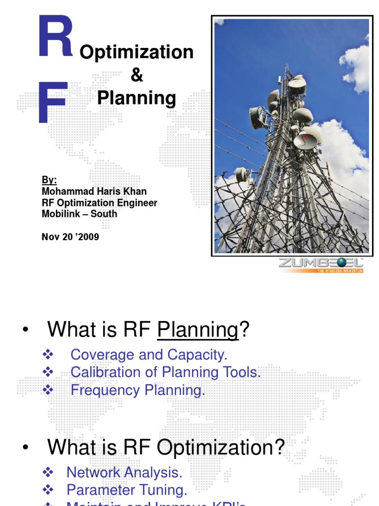 RF Optimization Tools Overview | PDF | Gsm | Digital Technology