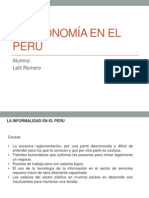 La Economía en El Perú